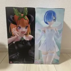 リゼロ　レム　五等分の花嫁　四葉　BiCute フィギュア