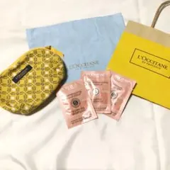 【新品】L'OCCITANE  en provence  丸型ポーチ＆巾着セット