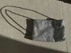 シルバー ショルダーバッグ