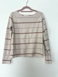 プロポーションボディドレッシング ニットトップス ボーダー