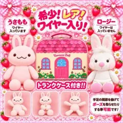 エコメルカリ便 マザーガーデン 希少 レア うさもも ロージー 세트