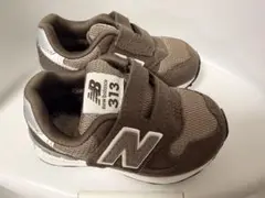 New Balance 313 ブラウン キッズスニーカー