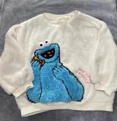 H&M クッキーモンスター　もふもふ　トレーナー