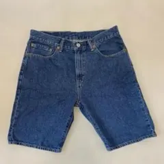 Levi’s 505 W32 デニムハーフパンツ メンズ リーバイス