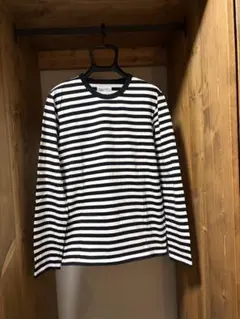 agnès b. ×Biotopストライプ長袖カットソー