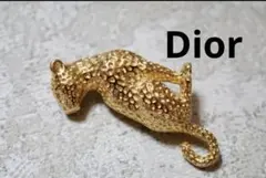 Christian Diorクリスチャンディオールヴィンテージゴールドブローチ