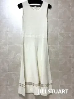 ⭐︎最終価格⭐︎JILL STUART ホワイト ノースリーブ ワンピース