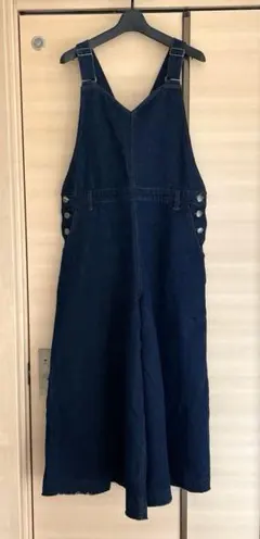 チチカカ フレアシルエットサロペットパンツ インディゴのサムネイル