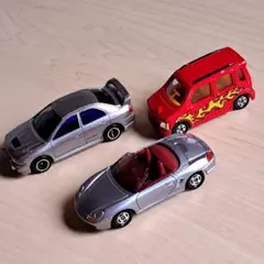 トミカ　三菱　LANCER　SUZUKI　ワゴンR PORSCHE