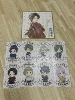 刀剣乱舞　花丸　幕間回想録　入場者特典　色紙風かあど