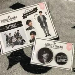 【新品・未開封】SixTONES松村北斗1st公式グッズ缶バッジステッカーセット