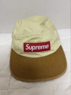 Supreme Pigment 2-tone Camp Cap Natural
