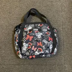 H581 未使用級✨レスポートサック ディズニーコラボ ミニー 総柄 
