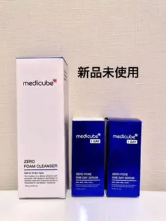 訳あり❗️メディキューブ ゼロ PO ワンデー セラム クレンジング　3点セット