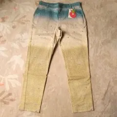 フランシュリッペ グラデーション チェック柄 パンツ S 新品 タグ付のサムネイル