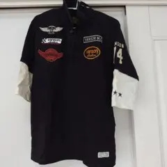 VANSON 40周年記念 ポロシャツ 刺繍ワッペンのサムネイル