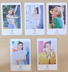 NiziU マコ フォトカード 5枚セット