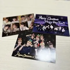 StrayKids スキズ クリスマス・新年フォトカード 3枚セット FC特典