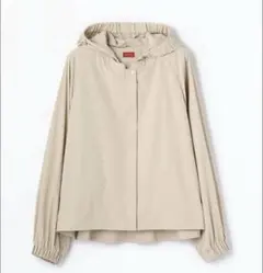 DES PRES デプレ コットンタイプライターフーデッドブルゾン36