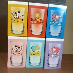 KIRIN ディズニーキャラクターグラス 6個セット
