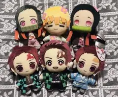 鬼滅の刃 ぬいぐるみセット【炭治郎、禰豆子、善逸】