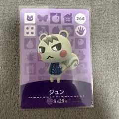 amiiboカード あつ森 ジュン