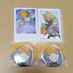 にじさんじ 宇佐美リト 缶バッジ 2個セット ポストカード付き
