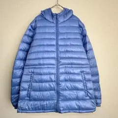 UNIQLO　ダウンジャケット　ライトブルー　サイズL　HR1833