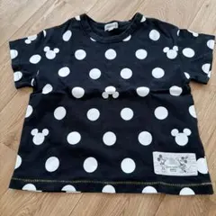 SHOO LA RUE ミッキー ドット柄 Tシャツ 110cmのサムネイル