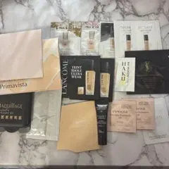 ファンデーション、化粧下地サンプルセット