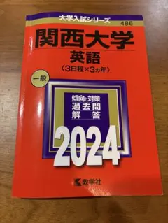 関西大学 英語 2024 赤本