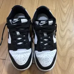 25cm Nike Dunk Low ブラック/ホワイト