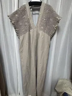 花柄刺繍オールインワンのサムネイル