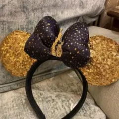 ディズニーParis30周年 カチューシャ スパンコール✨