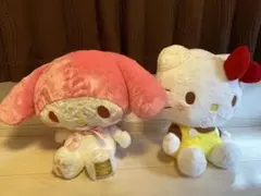 ハローキティ マイメロディ　ぬいぐるみ