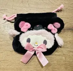 【サンリオ まっくろあにまるず シークレット巾着】マイスウィートピアノ