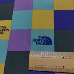ブロック柄 THE NORTH FACE 両面撥水加工 50cm