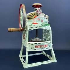 みやこ みやこ式 かき氷機 手動 レトロ 刃も鋭く ふわふわかき氷