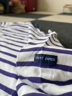 ☆雰囲気良し☆セントジェームス ボーダー 半袖 カットソー　薄手