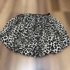 SHEIN レオパード柄 バルーンスカート