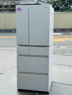 Panasonic 冷蔵庫 NR-E455PX-N 450L 美品 J018