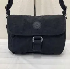 KIPLING キプリング ショルダーバッグ 黒 ショップバッグ2枚・カタログ付のサムネイル