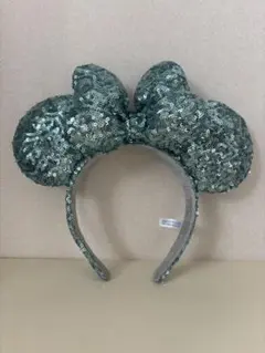ミッキー型スパンコールカチューシャ