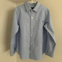 美品 ︎✿ グリーンレーベルリラクシング シャツ 125サイズ ライトブルー