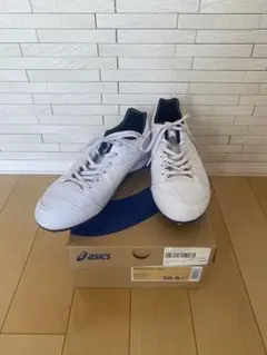 asics スパイクシューズ 26.5cm ホワイト