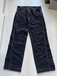 美品⭐︎ZARA ワイドデニムパンツ ブラック US34 メンズ