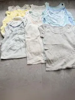 ベビー肌着 タンクトップ・半袖シャツセット