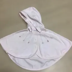 ファミリア　familiar ベビーポンチョ 60-90 ピンク