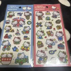 ハローキティ ふんわりフェルトシール