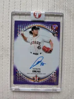 99枚限定今井達也 直筆サインカード Topps Pristine　auto